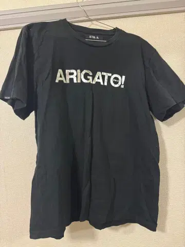KTM A ARIGATO! 티셔츠 블랙