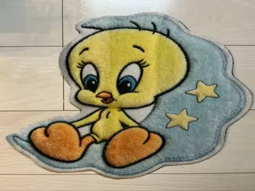 소량 있음 8/15까지 게재 트위티 tweety 러그 매트