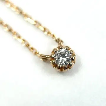 ete 에테 목걸이 펜던트 다이아 0.03ct 골드