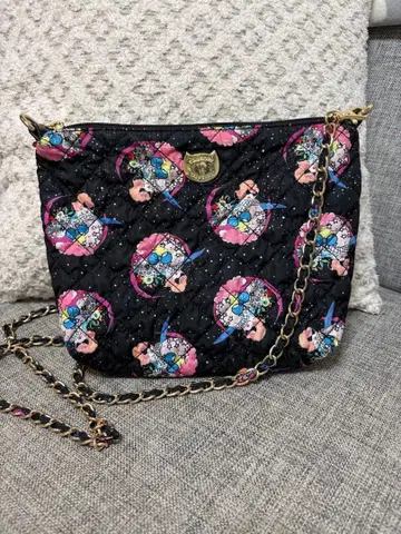 TSUMORI CHISATO 퀼팅 체인 숄더백