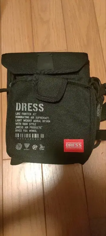 DRESS 낚시용 가방 블랙