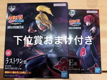 제일복권 NARUTO 질풍전 MASTERLISE 데이다라 사소리 세트