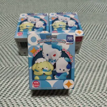 미개봉 3개 Hello Kitty and Friends 숨바꼭질 피규어