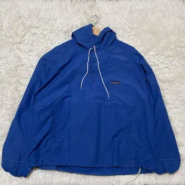 레어 90s 파타고니아 배기 풀오버 L 아노락 파랑