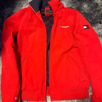 TOMMY HILFIGER 나일론 자켓 레드 S 사이즈