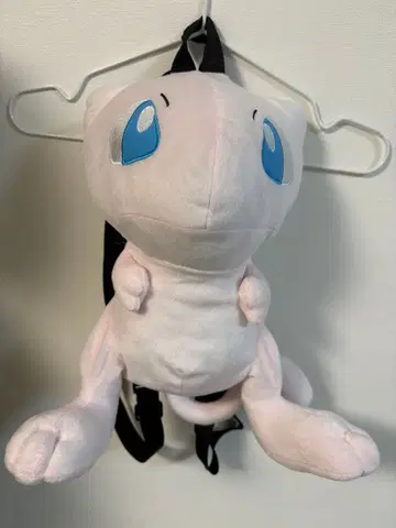 포켓몬스터 뮤우 봉제 인형 백팩 몬스터볼