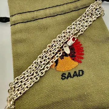 새상품급 SAAD 태각 체인 4.0mm 폭 55cm