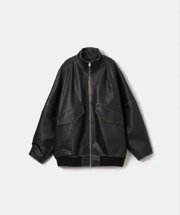 08sircus 2톤 고스 레더 미드 블루종