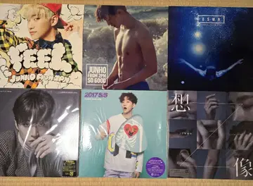 2PM 준호 LP 사이즈 솔로 앨범 6장 세트