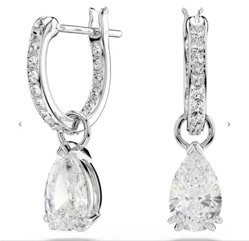 [ 미사용 새상품 ] SWAROVSKI 드롭 귀걸이