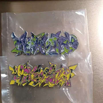 포켓몬 센터 시부야 핀즈 컬렉션 뮤우 피카츄 세트