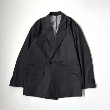 새상품급 PLST 하이 퍼포먼스 데님 더블 브레스트 자켓 L 현행