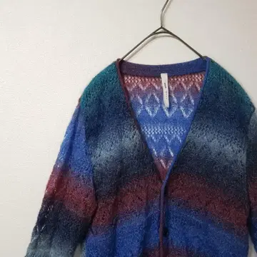 glamb kid mohair gradation 가디건