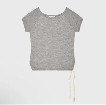 GLOWNY BOW SLIT KNIT TOP