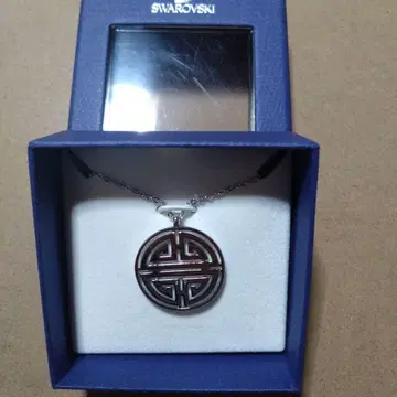 SWAROVSKI 목걸이 서클 모티브