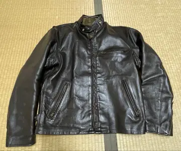 schott 40 641 가죽 재킷 브라운