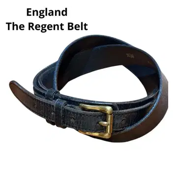 영국 The Regent Belt Company 가죽 벨트 34/85