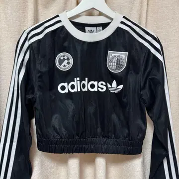 adidas Originals 긴팔 크롭 기장 블랙 [ S ]