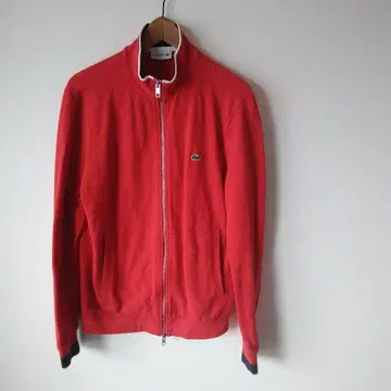 LACOSTE 라코스테 집업 자켓 레드