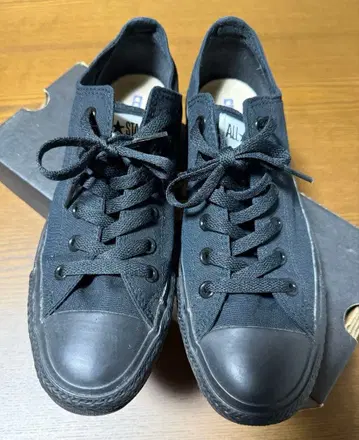 컨버스 올스타 로우컷 26cm 모노 블랙