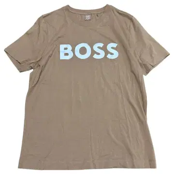 HUGO BOSS 프론트 빅 로고 아이코닉 Tee 티셔츠
