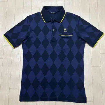 Munsingwear 먼싱웨어 골프 남성용 피케 셔츠 M 사이즈