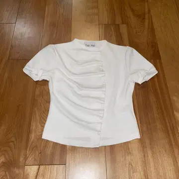 Tie.me 버튼업 티셔츠 화이트