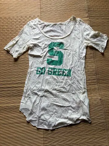 빅토리아 시크릿 핑크 T셔츠 GO GREEN
