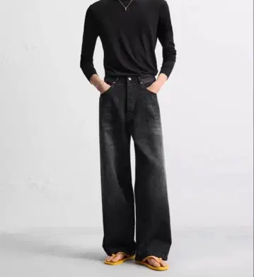 ZARA 엑스트라 배기 핏 청바지 당일 발송