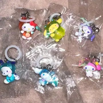 산리오 캐릭터즈 케로케로 파티 메지루시 액세서리 컴플리트