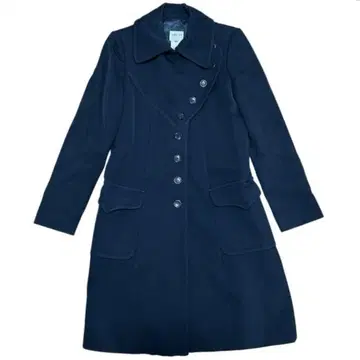 ARMANI Archive 기믹 디자인 롱 코트 블랙