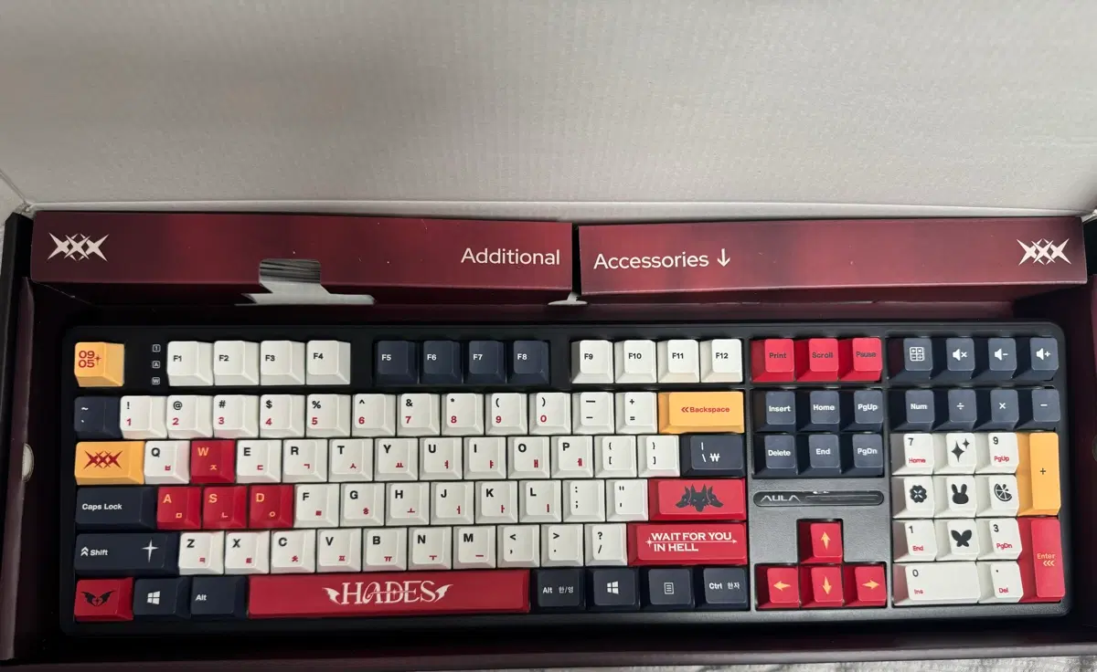 ハーデスキーボードのロゴver販売