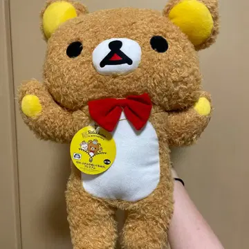 리락쿠마 15주년 폭신폭신 봉제 인형 XL 프리미엄