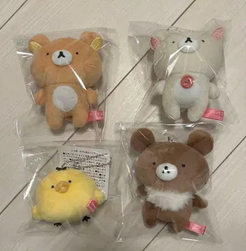 리락쿠마 sakumaru 콜라보 매달리는 봉제 인형 컴플리트 세트