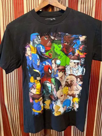 MARVEL vs CAPCOM T셔츠 블랙 S사이즈