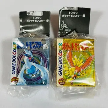 포켓몬스터 30주년 금 은 키링 2종 세트