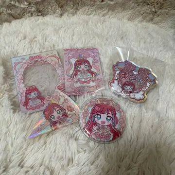 프리티 시리즈 캐릭터 낚시 굿즈 5종 세트