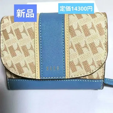ELLE 이단 접이식 지갑 새상품