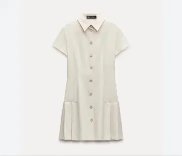 [ ZARA ] 카라 부착 미니 원피스 M 사이즈