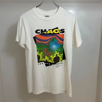 빈티지 CHAOS 더 뉴 사이언스 티셔츠
