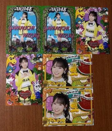 AKB48 야마우치 미즈키 다이마루 도쿄 오카베 린 디자인 브로마이드
