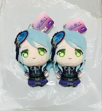 BanG Dream 뱅드림 쁘띠슈 봉제 인형 로제리아 히카와 사요 2점