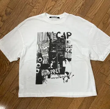 MAISON MINED 그래픽 프린트 반팔 T셔츠 사이즈 S