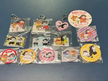 아이묭 짱구는 못말려(크레용 신짱) 캔뱃지 키링 스티커 묶음 판매