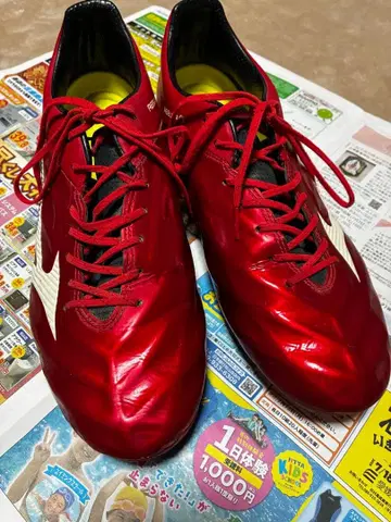 MIZUNO 축구 스파이크 레드