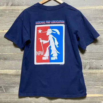 레어 90s US 길단 NPA 빈티지 T셔츠 올드 스케이트