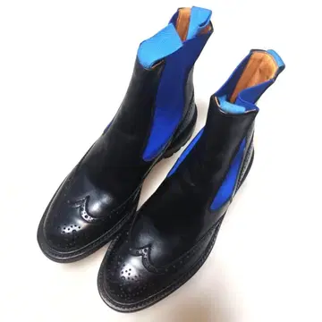 Tricker's Paul Smith 사이드 고어 부츠 8 1/2 블랙