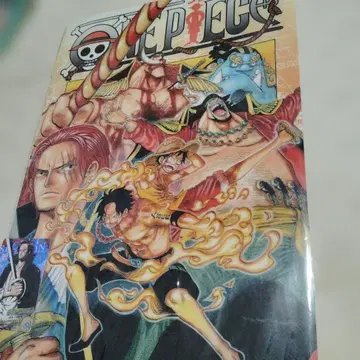 ONE PIECE 클리어 포스터 시크릿 샹크스 카드 포함