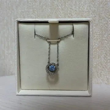 보증 있음 스와로브스키 Una 목걸이 5279425 블루