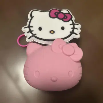일본 미발매 Hello Kitty 메이크 스펀지 케이스